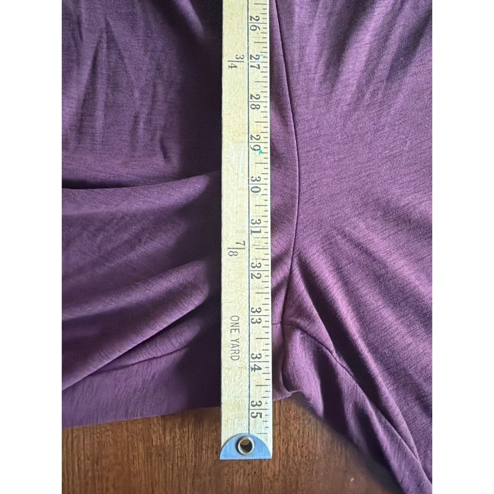 Old Navy Active Jumpsuit Womens Burgundy Breathe On Sleeveless Wrap XL - Picture 6 of 7